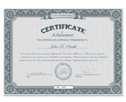 Certificate 3